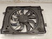 Radiator cooling fan shroud