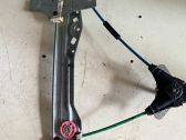 Sliding door window regulator with motor
