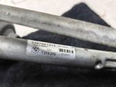 Front wiper linkage and motor