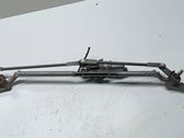 Front wiper linkage and motor