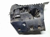 Bumper support mounting bracket corner
