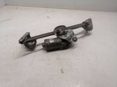 Front wiper linkage and motor
