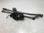 Front wiper linkage and motor