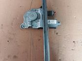 Rear door window regulator with motor
