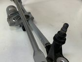 Front wiper linkage and motor