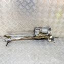 Front wiper linkage and motor