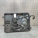 Radiator cooling fan shroud