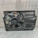 Radiator cooling fan shroud