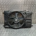 Radiator cooling fan shroud