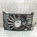 Radiator cooling fan shroud