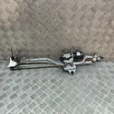 Front wiper linkage and motor