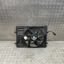 Radiator cooling fan shroud