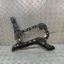 Bumper support mounting bracket corner