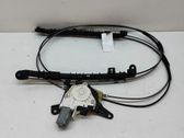 Electric rear window sunshade cover