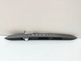 Trunk door license plate light bar