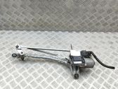 Tringlerie et moteur d'essuie-glace avant