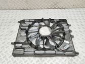 Radiator cooling fan shroud