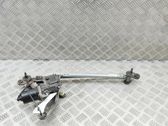 Front wiper linkage and motor