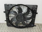 Radiator cooling fan shroud