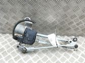 Front wiper linkage and motor