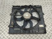 Radiator cooling fan shroud