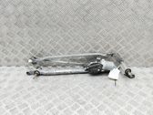 Tringlerie et moteur d'essuie-glace avant