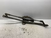 Front wiper linkage and motor
