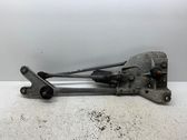 Front wiper linkage and motor