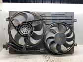 Electric radiator cooling fan