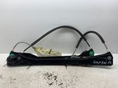 Front window lifting mechanism without motor