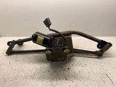 Front wiper linkage and motor