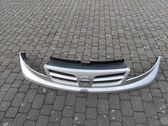 Front bumper upper radiator grill