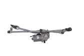 Front wiper linkage and motor