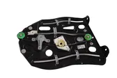 Rear door window regulator with motor