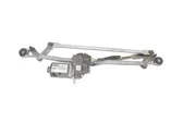 Front wiper linkage and motor