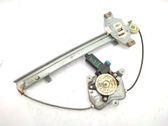 Rear door window regulator with motor