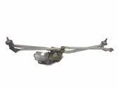 Front wiper linkage and motor