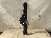 Rear door window regulator with motor