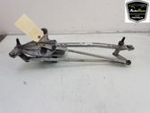 Front wiper linkage and motor