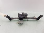 Front wiper linkage and motor