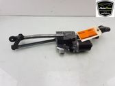 Front wiper linkage and motor