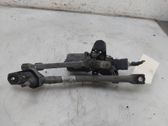 Front wiper linkage and motor