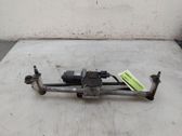 Front wiper linkage and motor
