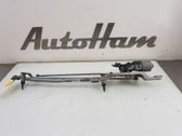 Front wiper linkage and motor