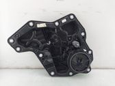 Rear door manual window regulator
