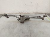 Front wiper linkage and motor