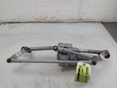 Front wiper linkage and motor