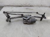 Front wiper linkage and motor