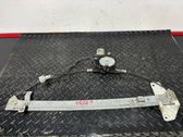 Rear door window regulator with motor