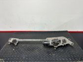 Front wiper linkage and motor